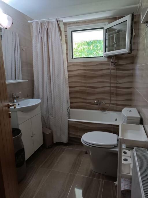 Apartamento Ολόκληρος Όροφος Αγροτική Οικία Néos Pírgos Exterior foto